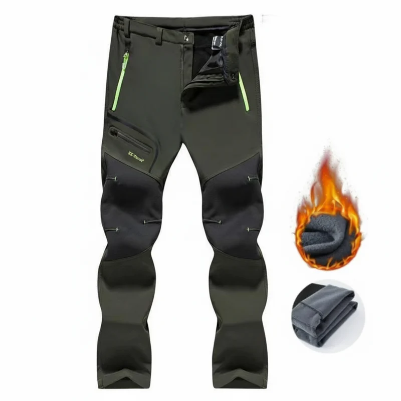 Zoranus – Pantalones de senderismo elásticos e impermeables - Imagen 4