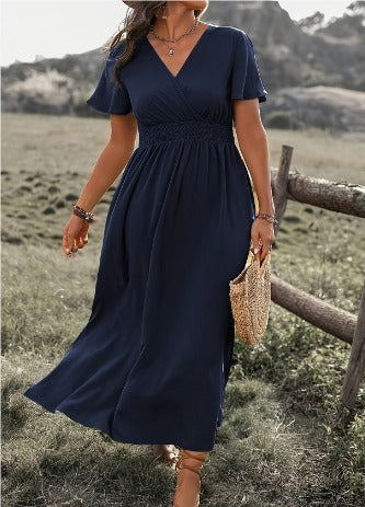 Mary™ - Elegante vestido de verano con escote en V - Imagen 4