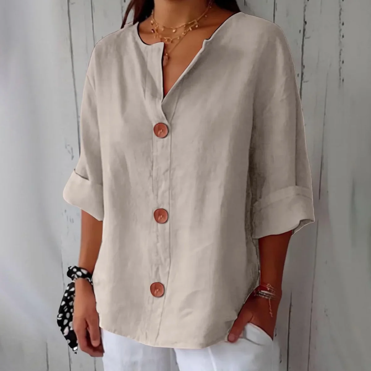 Clara - Blusa ligera informal - Imagen 2