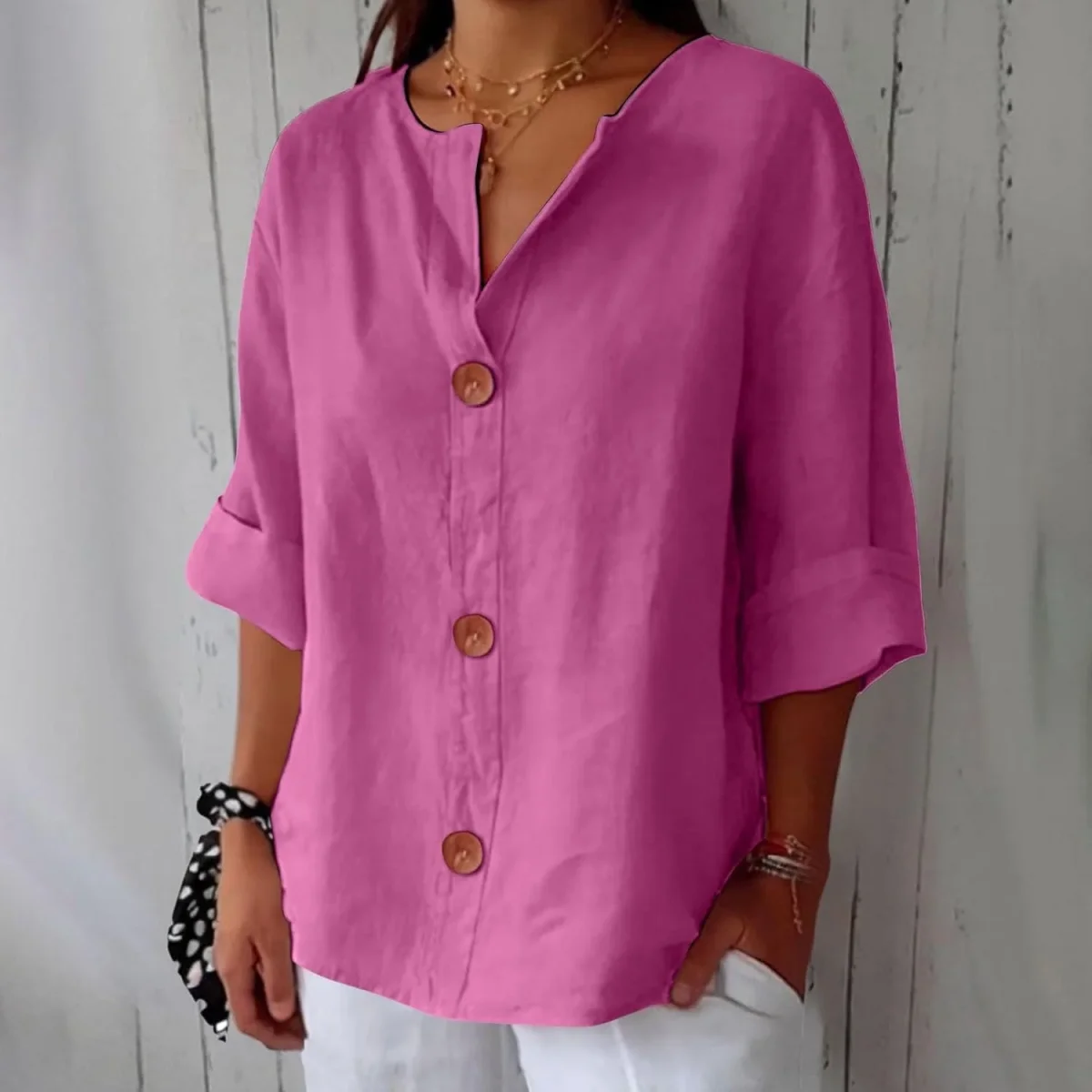 Clara - Blusa ligera informal - Imagen 6