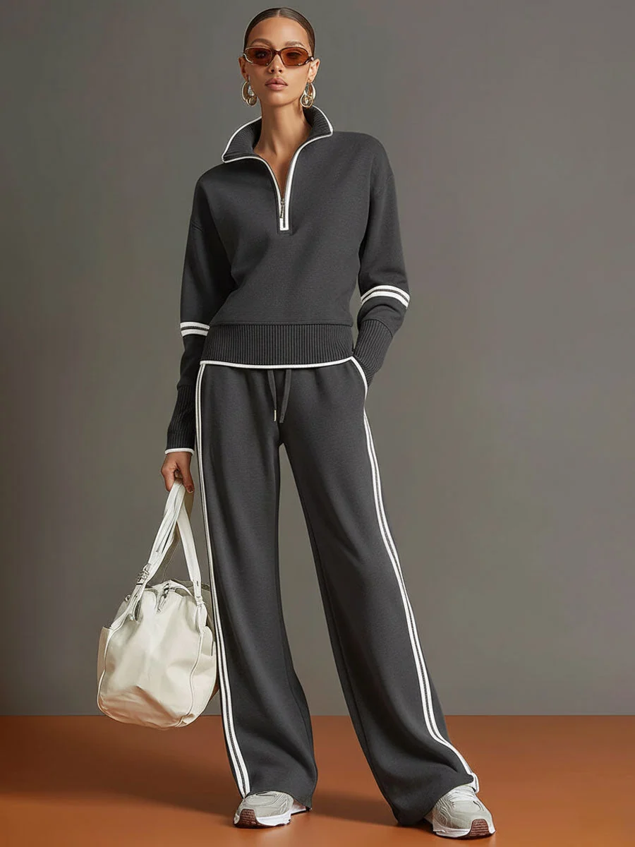 Marietta | Blusa y pantalón con piernas anchas para Mujer - Imagen 7