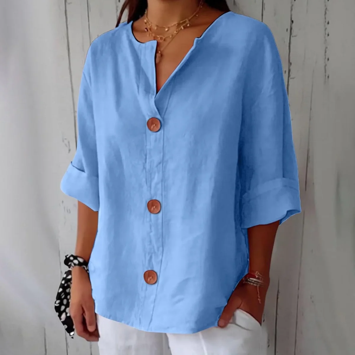 Clara - Blusa ligera informal - Imagen 5