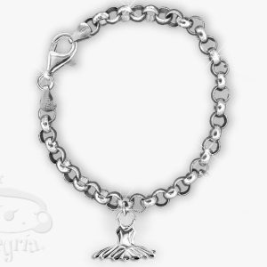 Pulsera de Plata Charm Tutú
