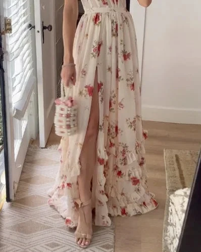 Anabel™ - Vestido elegante con estampado de flores - Imagen 6