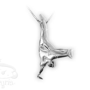 Colgante Plata Hip-Hop Mikelart