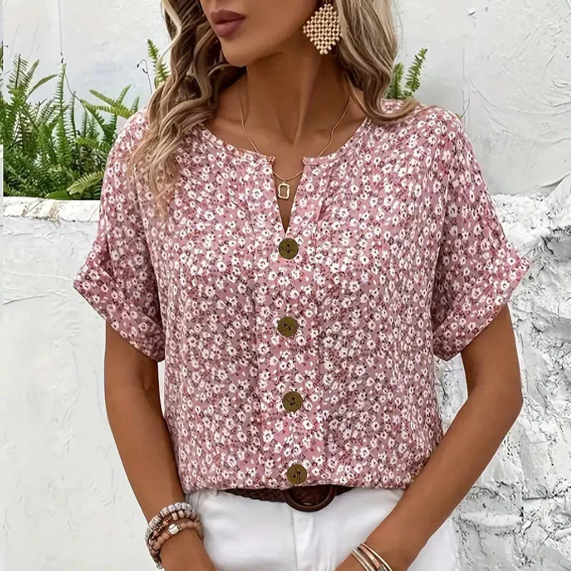 Verna | Blusa elegante con estampado floral - Imagen 6