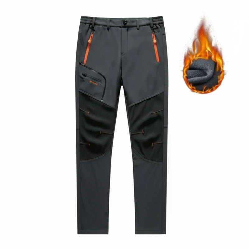 Zoranus – Pantalones de senderismo elásticos e impermeables - Imagen 3