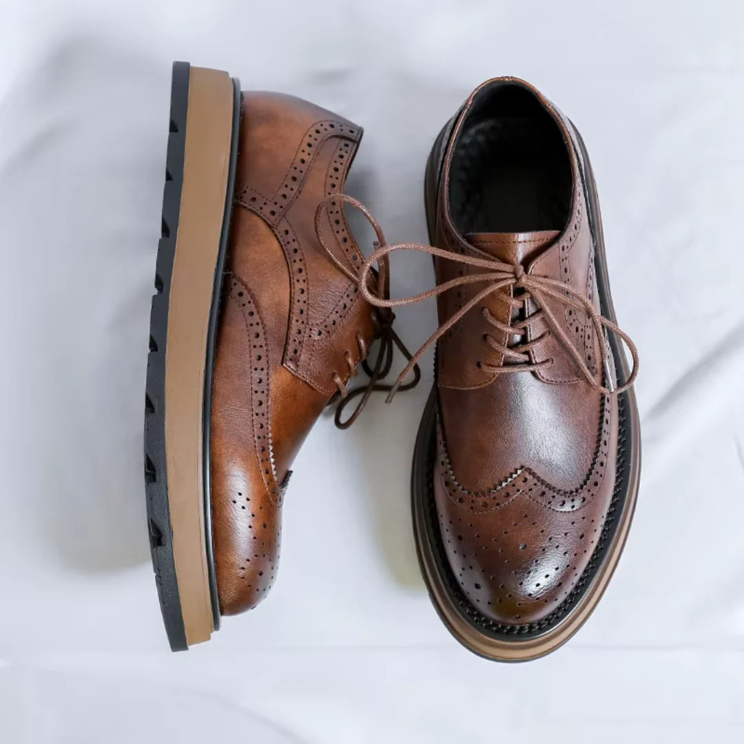 Bravello | Zapatos derby elegantes - Imagen 6