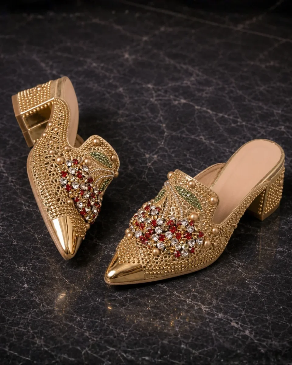 Gilda | Tacon con Cristales y Detalle de Cereza para Mujer - Imagen 7