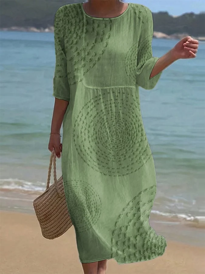 Nisha - Vestido casual bordado para Mujer - Imagen 3