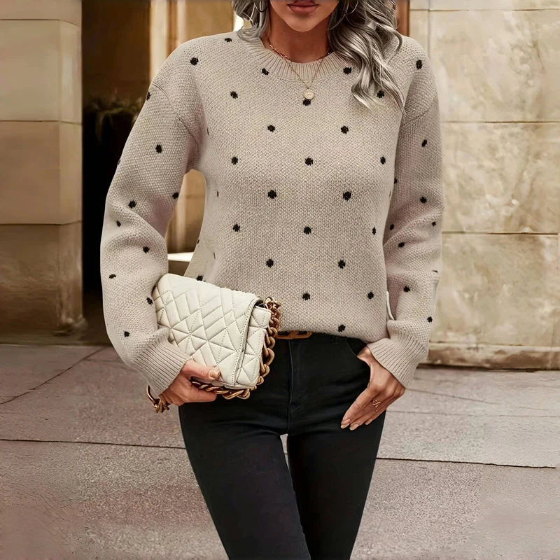 Nina – Suéter de punto con lunares para Mujer - Imagen 7