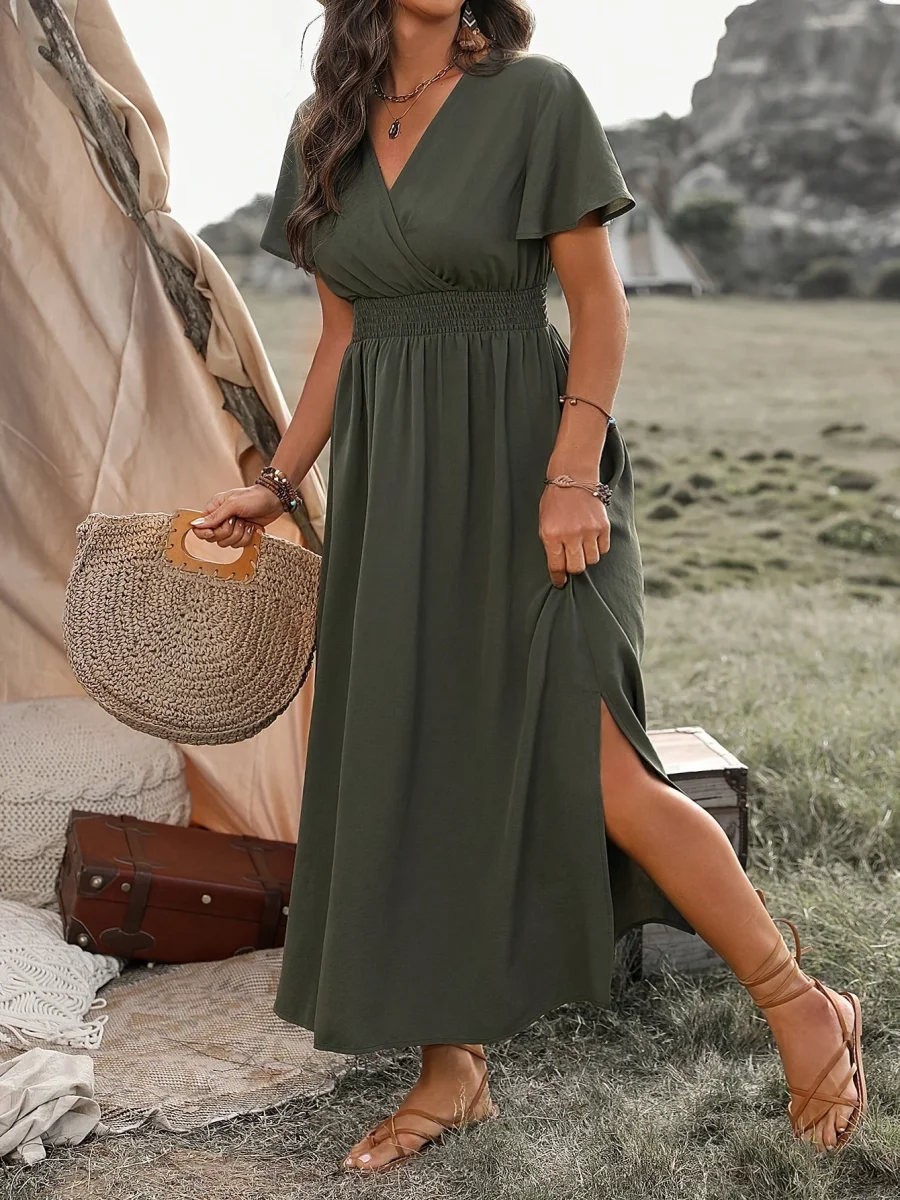 Mary™ - Elegante vestido de verano con escote en V - Imagen 2