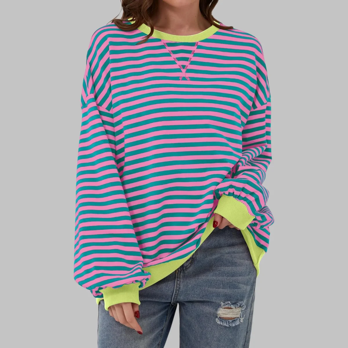 Malin | Jersey de rayas con un toque relajado - Imagen 4