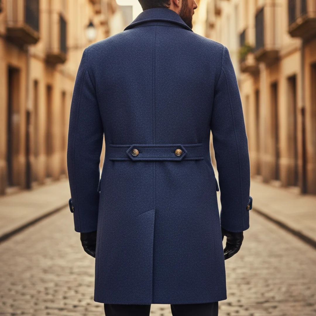 Marcello | Abrigo de Hombre de Lana de Doble Pecho Invernales - Imagen 3