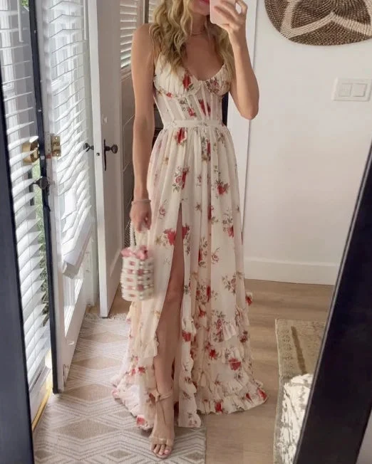 Anabel™ - Vestido elegante con estampado de flores - Imagen 2