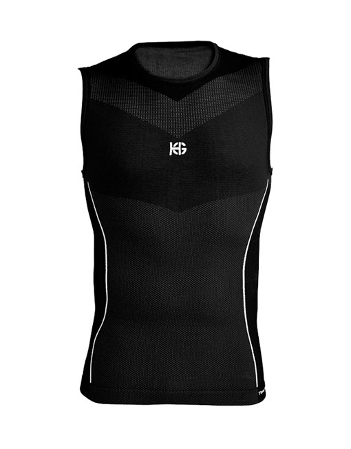 ORIGINAL Camiseta técnica masculina sin mangas negra - Imagen 2