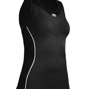 ORIGINAL Camiseta técnica femenina sin mangas negro