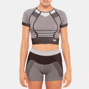 ATENA Crop top gris