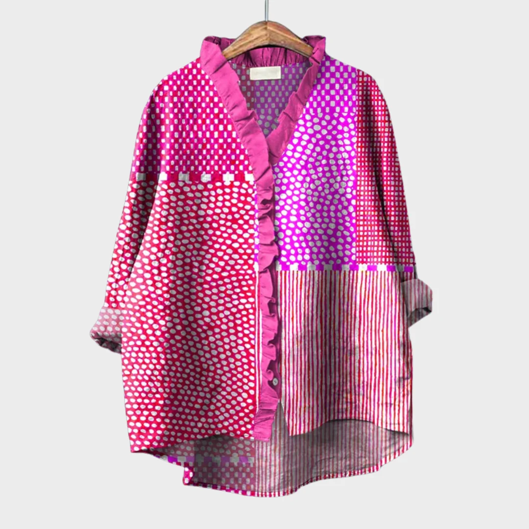 Cassandra - Blusa de verano elegante para Mujer - Imagen 2