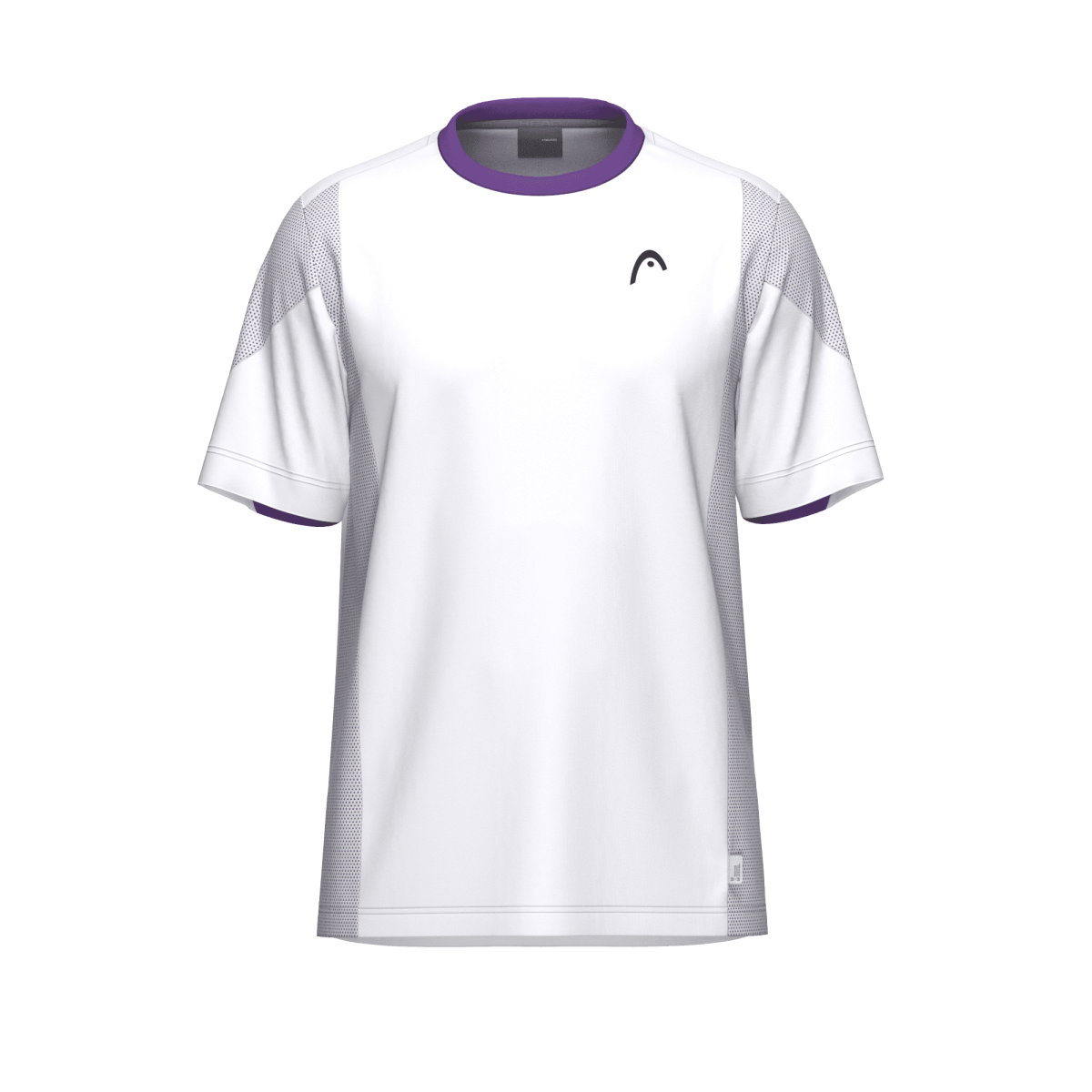 Camiseta Head Slice Blanco/Morado 2026 - Imagen 2