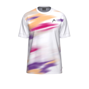 Camiseta Head Blur Blanca 2026