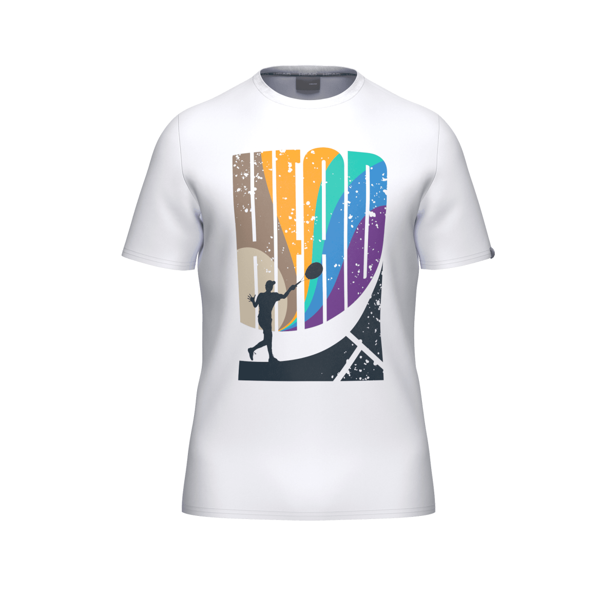 Camiseta Head Vision Blanco/Multicolor 2026 - Imagen 2