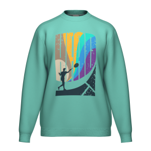 Sudadera Head Rally Crewneck Turquesa 2026