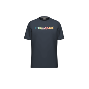 Camiseta Head Rainbow Azul Marino 2026