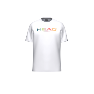 Camiseta Head Rainbow Blanco 2026