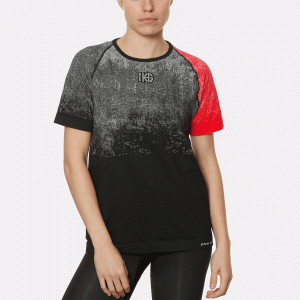 RACE Camiseta de manga corta negra