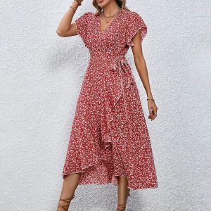 Madick™ Vestido con estampado de flores para primavera/verano