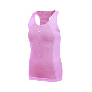 TWINK Camiseta femenina sin mangas rosa