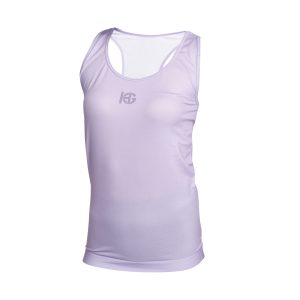 TWINK Camiseta femenina sin mangas sublimada morada