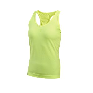 FLOW Camiseta femenina sin mangas jaspe amarillo