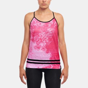 SPIKE Camiseta de tirantes sublimada fucsia