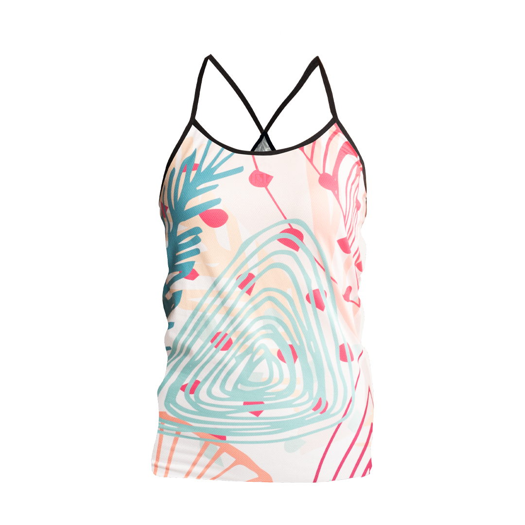 SPIRAL Camiseta femenina de tirantes sublimada - Imagen 2