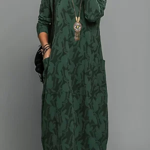 Cassie™ - Vestido informal de invierno con cuello redondo