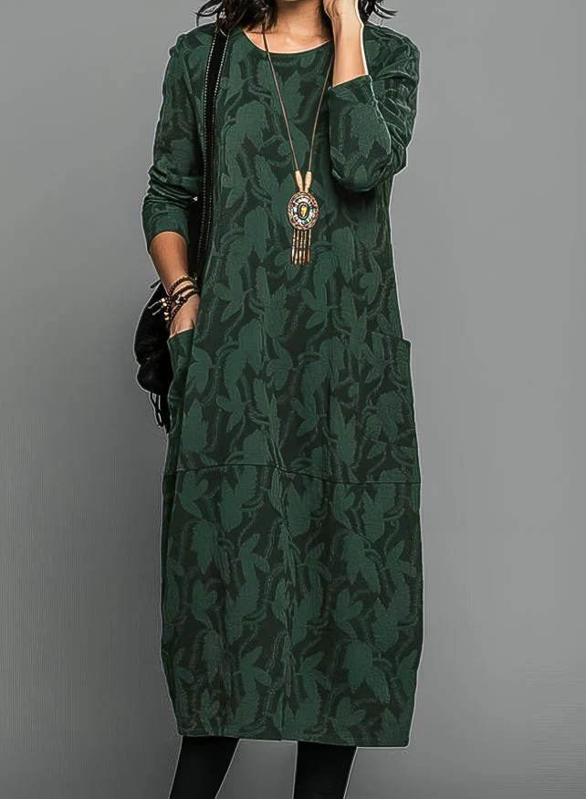 Madeleine | Vestido cálido de invierno con un corte elegante. - Imagen 2