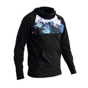 KONG Sudadera técnica estampada con capucha