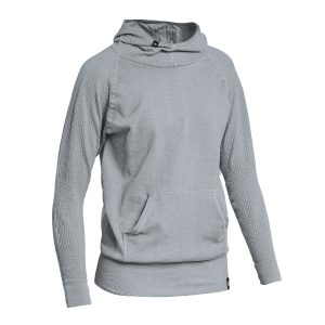 TITAN Sudadera técnica con capucha femenina gris