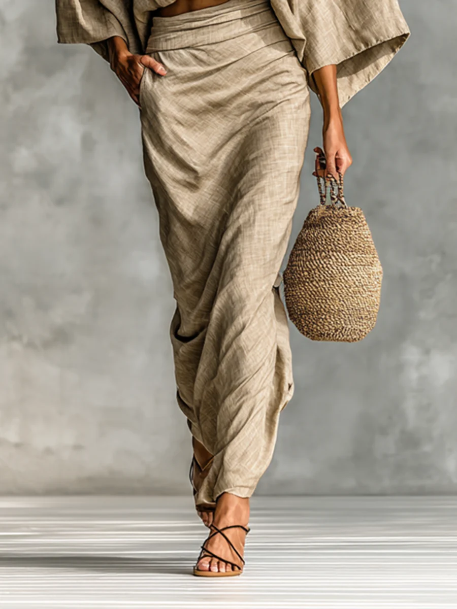 Norfa - Conjunto de Algodón y Lino para Mujer - Imagen 4