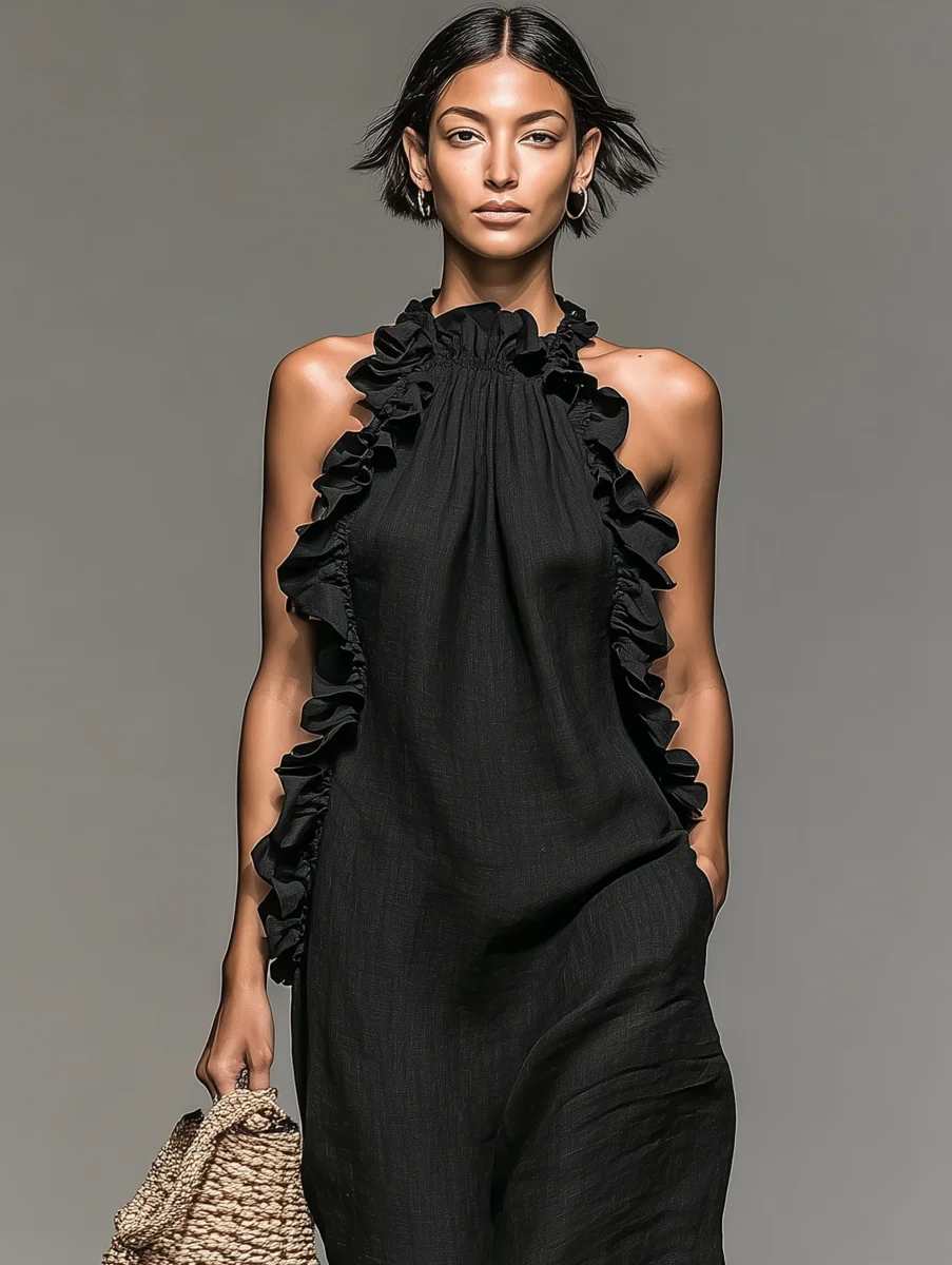 Lua | Vestido Maxi con Bolsillos para Mujer - Imagen 4