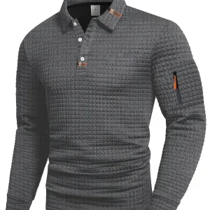 STEVEN - POLO DE TELAS ESTRUCTURADAS