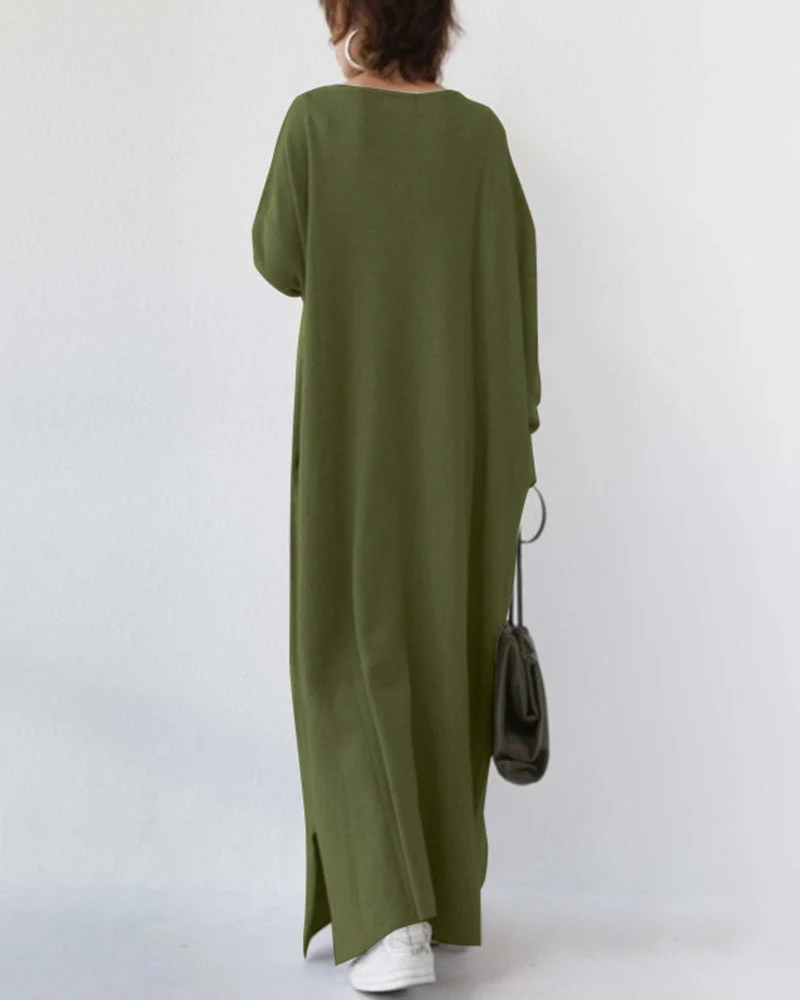 Sofia | Elegante vestido largo de invierno para mujer con mangas largas - Imagen 8