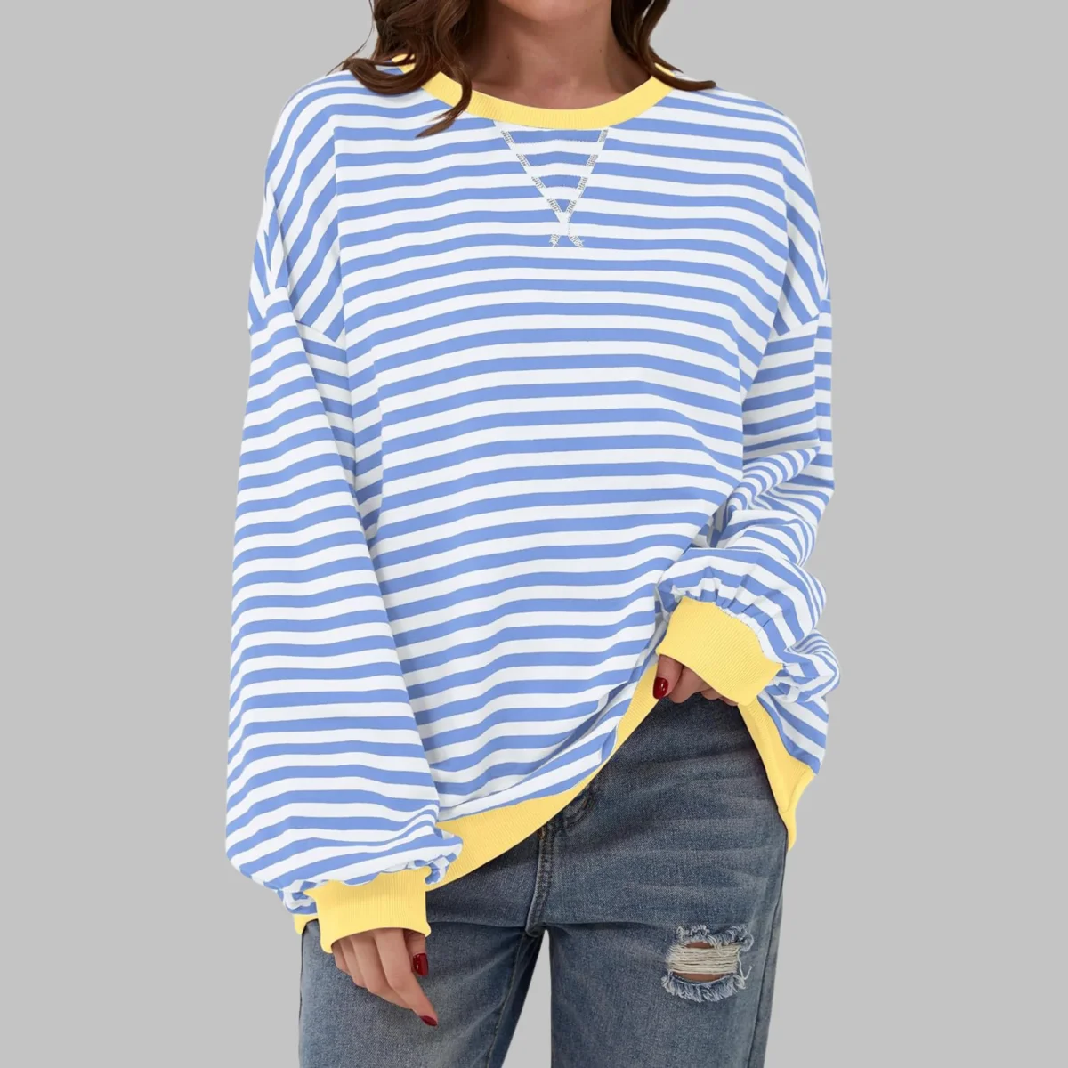 Malin | Jersey de rayas con un toque relajado - Imagen 5