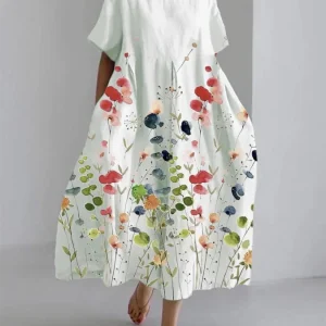 AMELIA - VESTIDO CASUAL FLORES DE PRIMAVERA