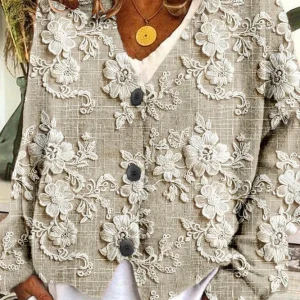 Pethal Thread - Cárdigan estampado