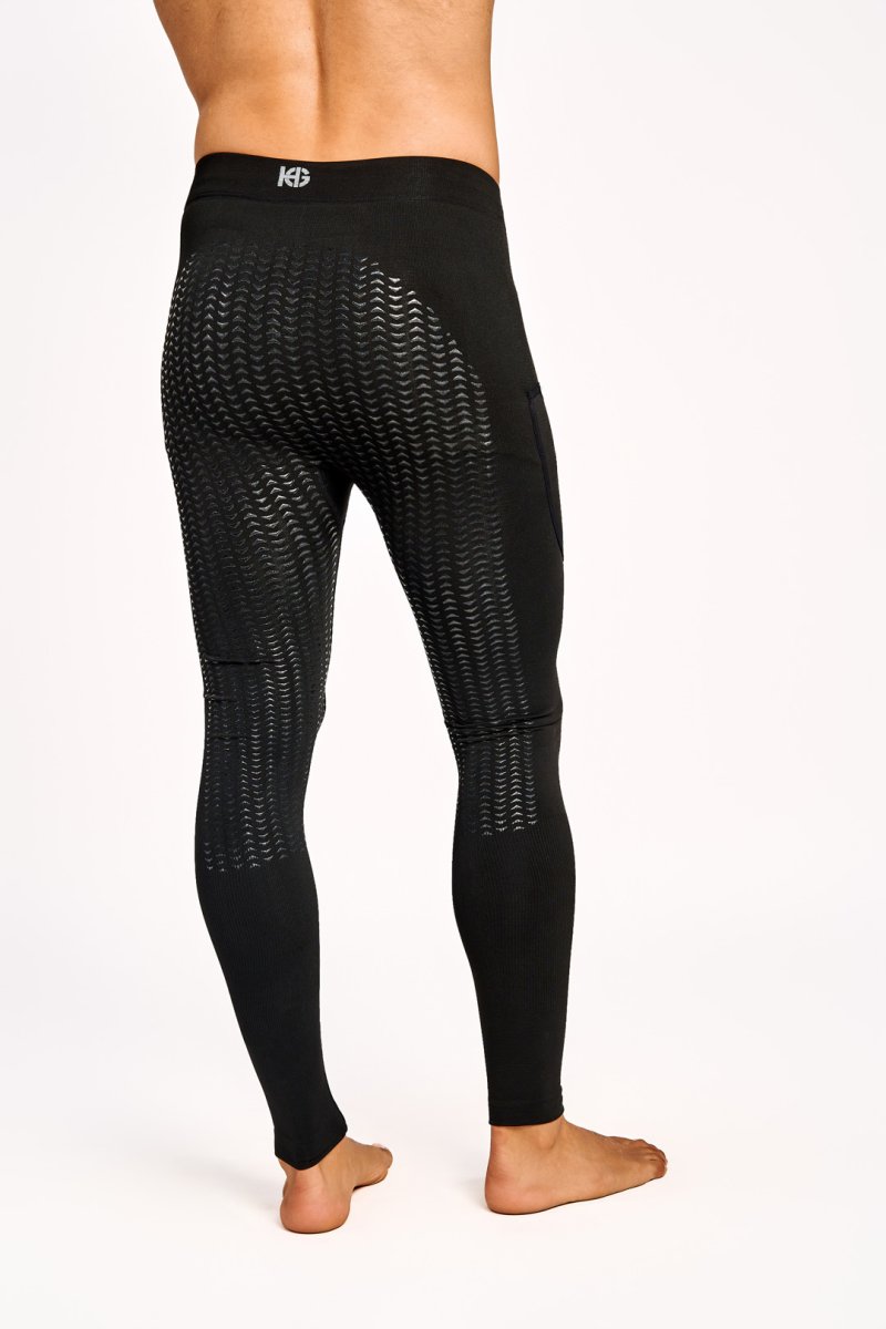 SILVER · Malla técnica de hípica con grip y cintura alta | Negro - Imagen 5