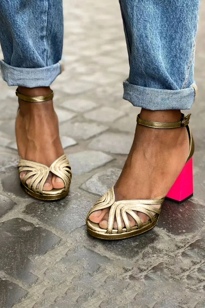 Soise™ | Sandalias clásicas de punta abierta con tira al tobillo - Imagen 3
