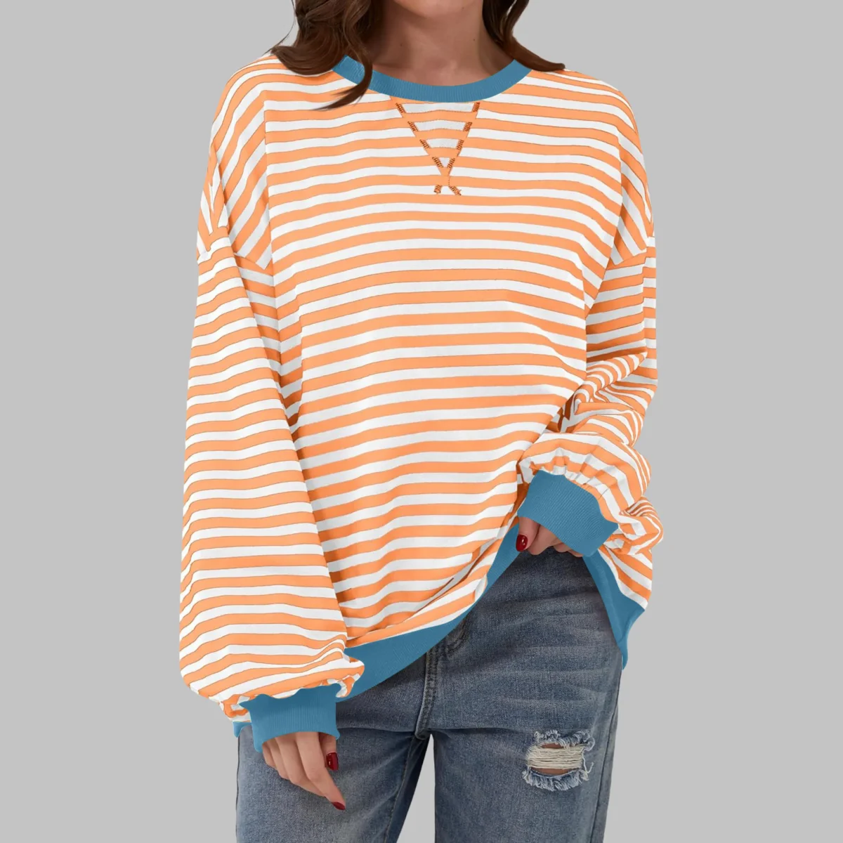 Malin | Jersey de rayas con un toque relajado - Imagen 6